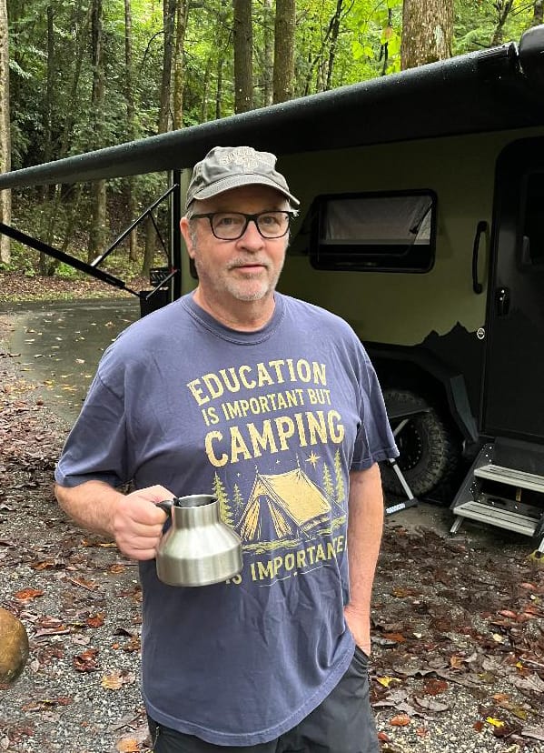 Customer photo review of Mountains Heartbeat T-Shirt