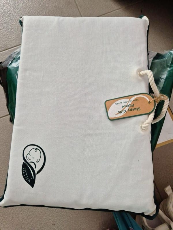 Customer photo review of Getha Sleepy Kids Latex Pillow