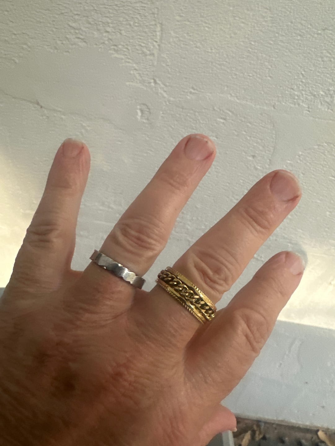Customer photo review of Cuban Ring (Gold)