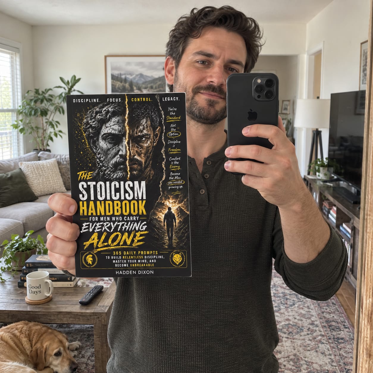 Customer photo review of The Stoicism Handbook for Men