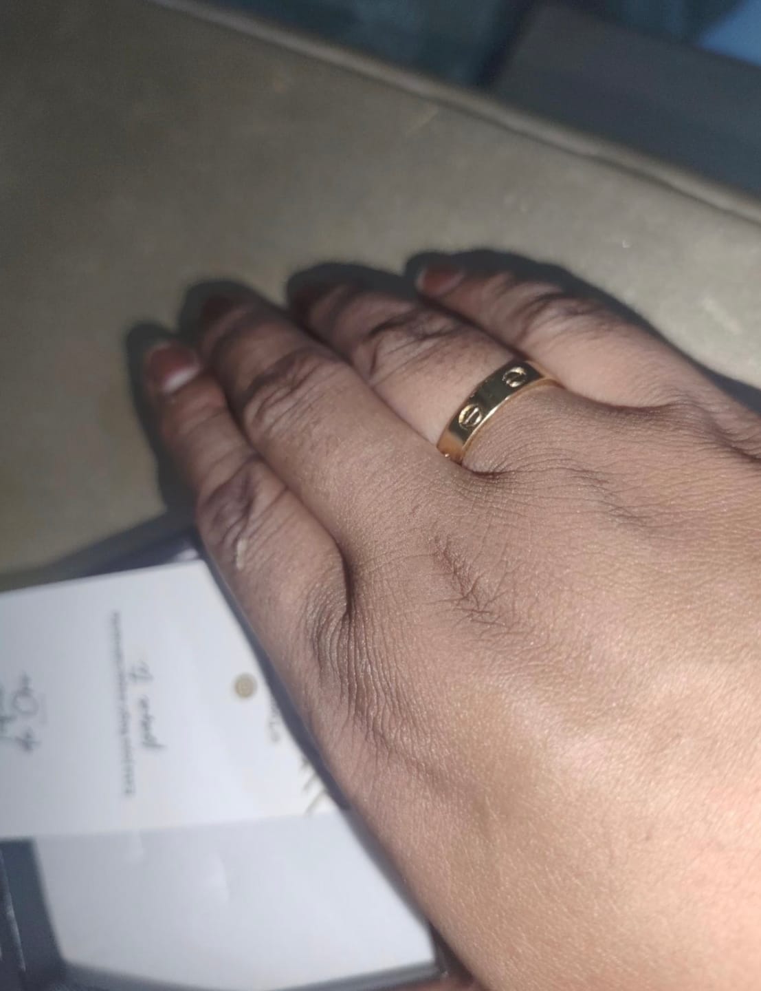 Customer photo review of Anillo Italiano CT