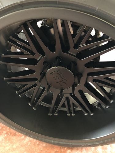 Customer photo review of 4.4" Spiked Lugz Kit