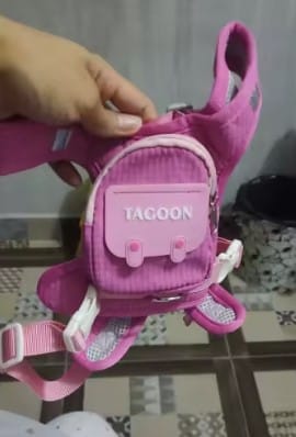 Customer photo review of Arnés-Mochila para perros