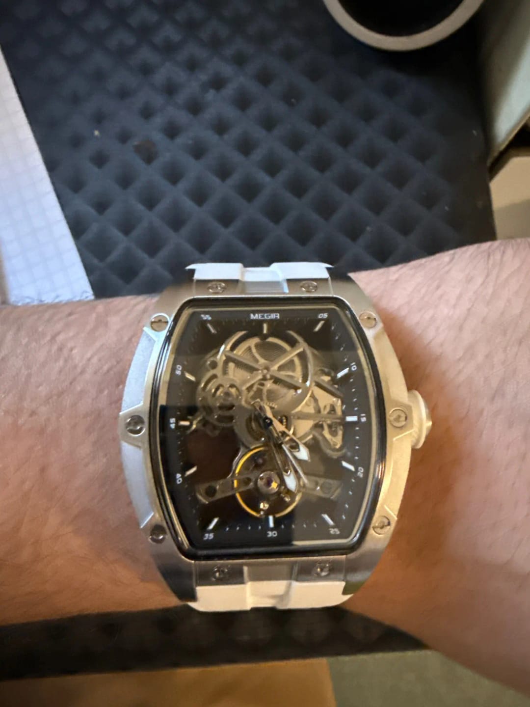 Customer photo review of Veyron Skeleton Automatic™