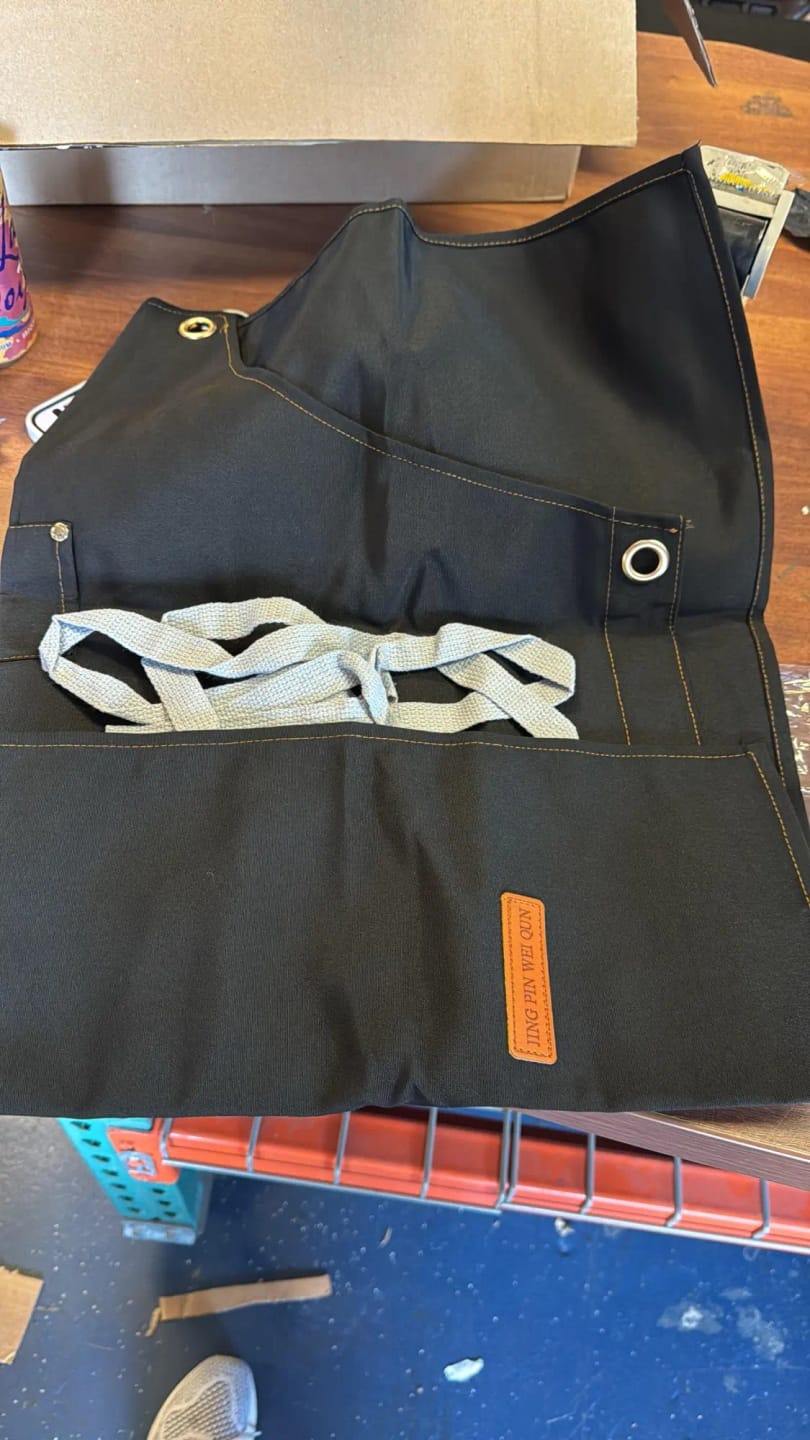Customer photo review of Tablier de Potier