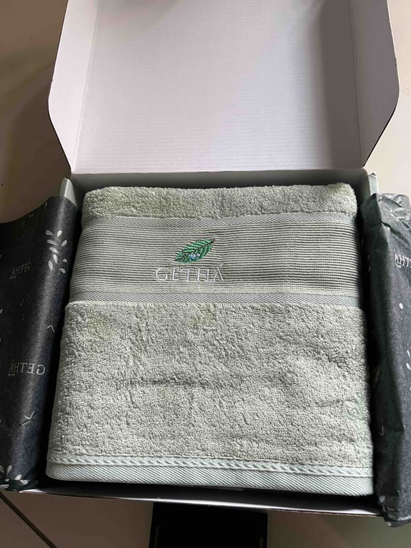 Customer photo review of Bamboo Bath Towel