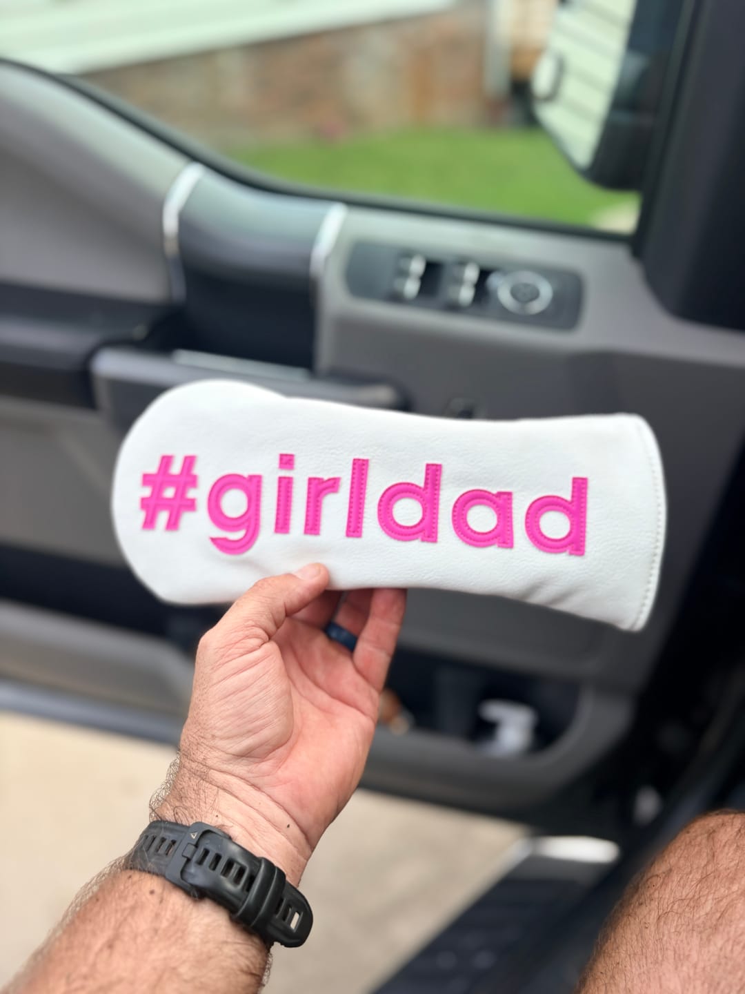 Customer photo review of 3SG - #Girldad Fairway Cover