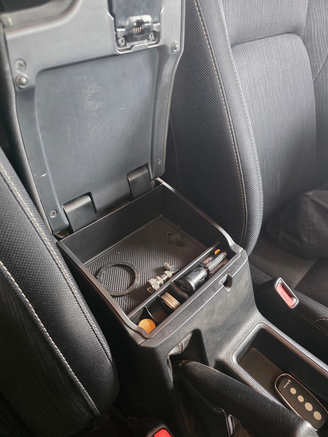 Customer photo review of Toyota Hilux N80 (2016–2025) Centre Console Storage Box