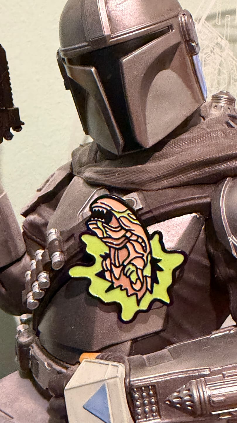 Customer photo review of Alien "Chestburster" – Ball Marker