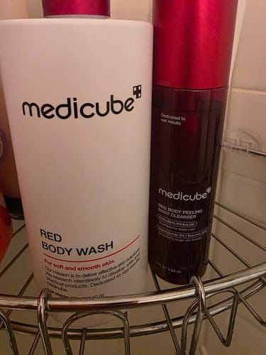 Customer photo review of Red Body Wash