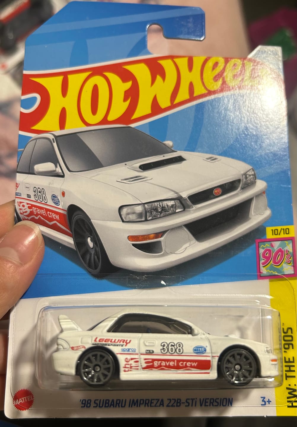 Customer photo review of Hot Wheels - '98 Subaru Impreza 22B-STi Version
