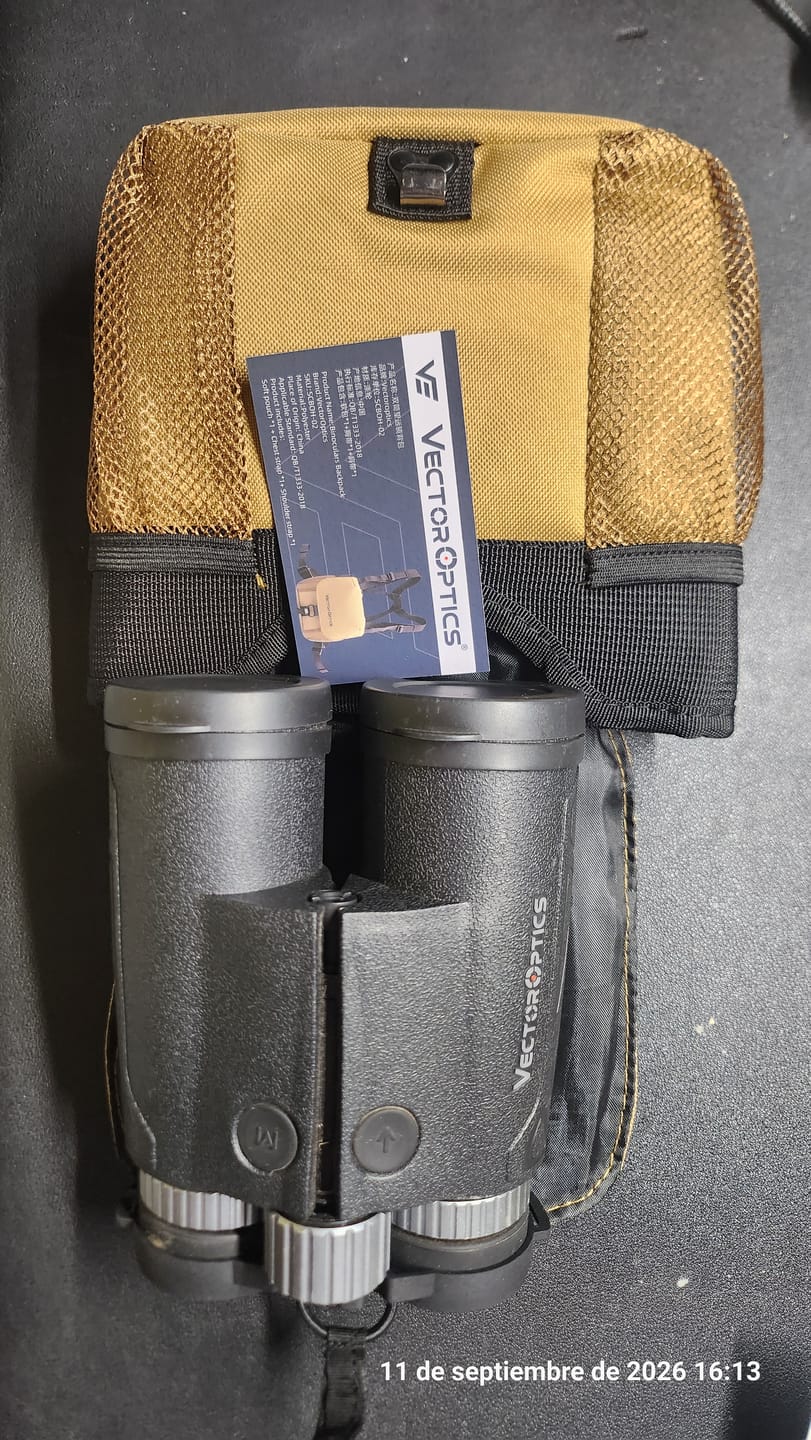 Customer photo review of Vector Optics Binocular Harness