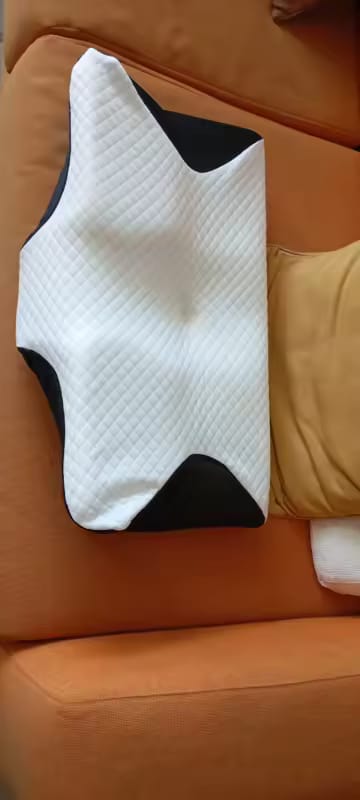 Customer photo review of Ergonomic Memory Foam Cervical Pillow