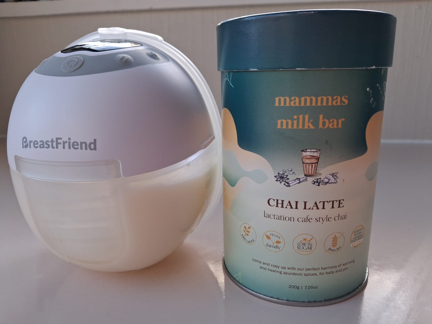Customer photo review of Lactation Chai Latte
