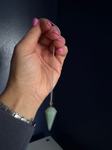 Customer photo review of Pendulum for Psychic Clarity & Spiritual Connection