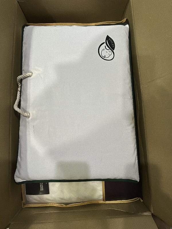 Customer photo review of Getha 100% Natural Latex Baby Pillow