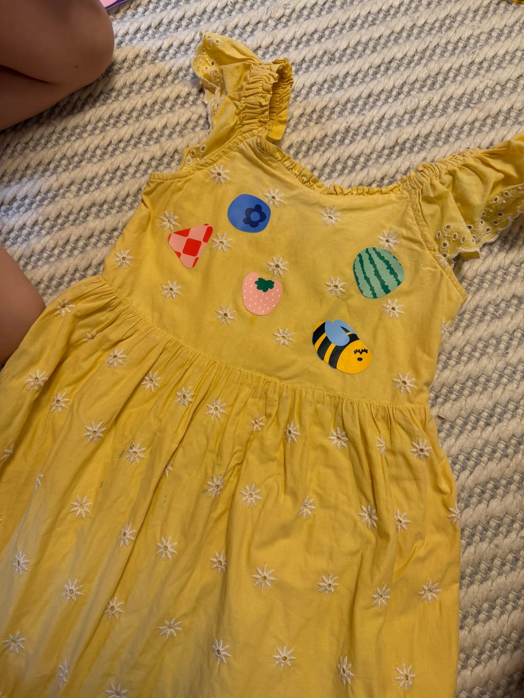 Customer photo review of Picnic Sticker Patch Sheet