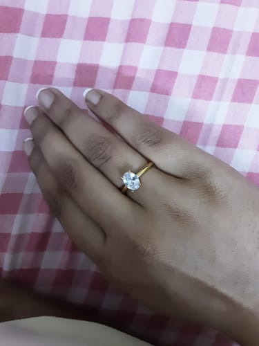 Customer photo review of Oval Ring