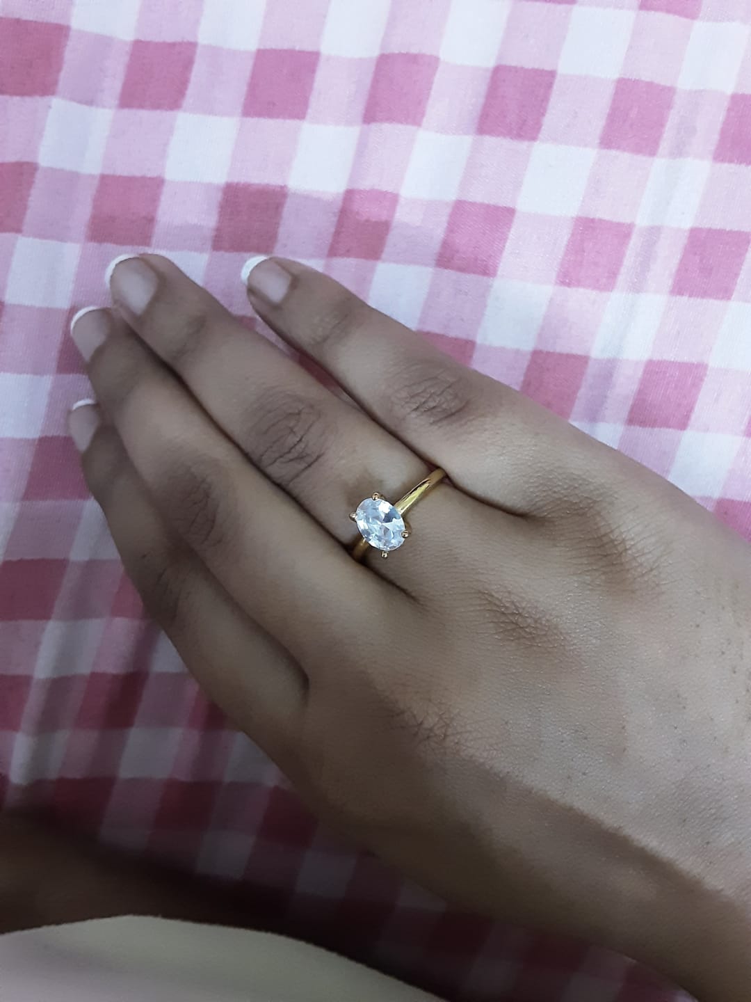 Customer photo review of Oval Ring