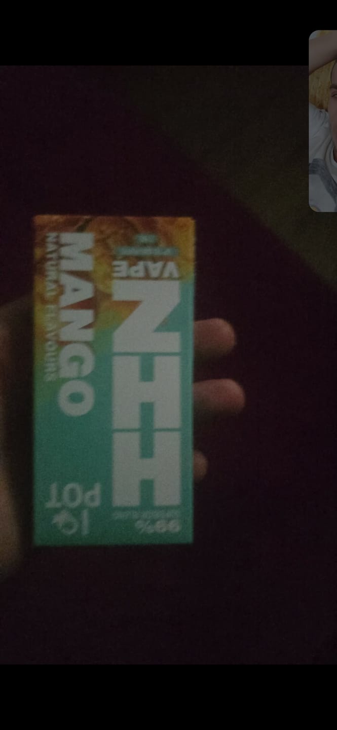 Customer photo review of HHZ Vape Pen 95% - Mango