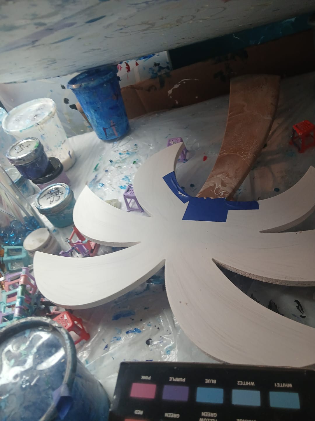 Customer photo review of Bigger Better | Unfinished Wood Starfish Shape | DIY Craft Cutout |