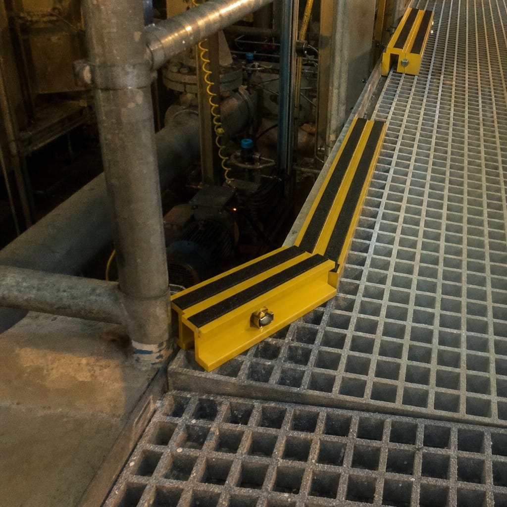 Customer photo review of GRP Grating Accessory 25mm 38mm 50mm Secure Installation