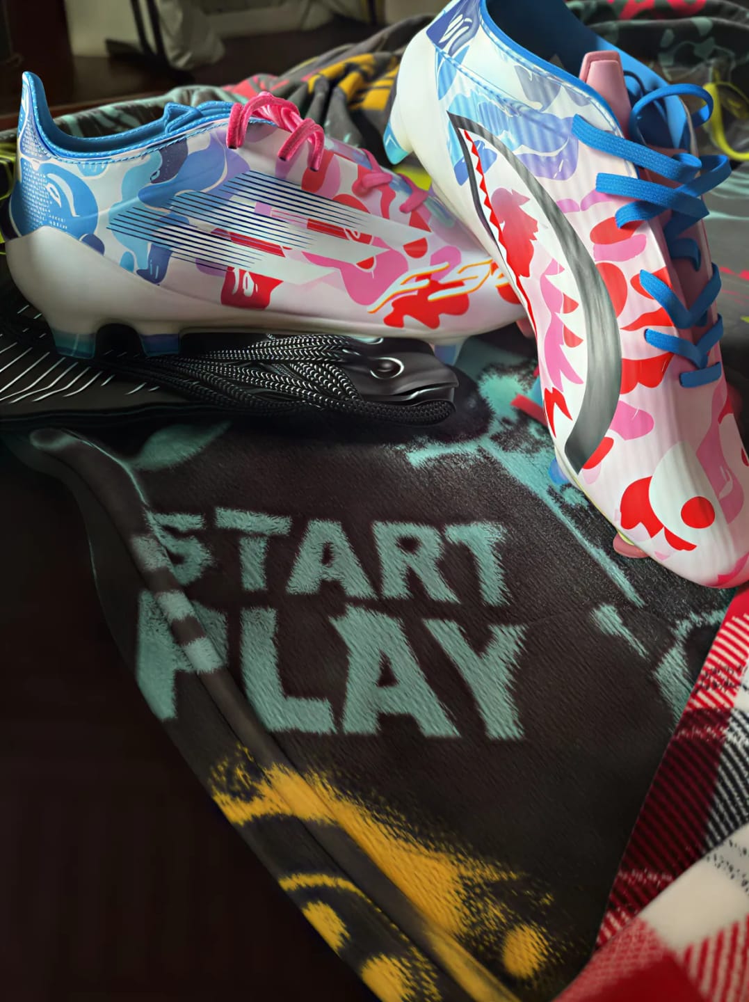 Customer photo review of F50 Elite FG X BAPE