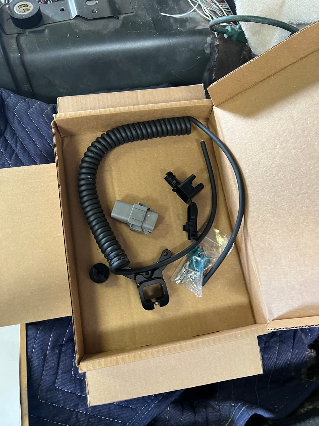 Customer photo review of Motion Raceworks Single Push Button Steering Wheel Bracket 15-00004
