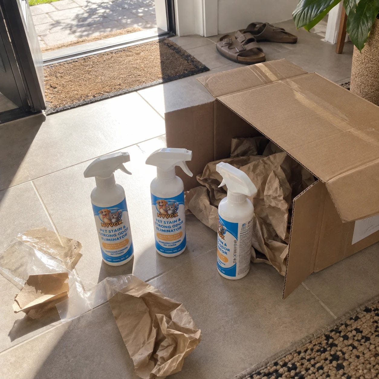 Customer photo review of NYVOK™ Spray Quita Manchas y Olor a Orines