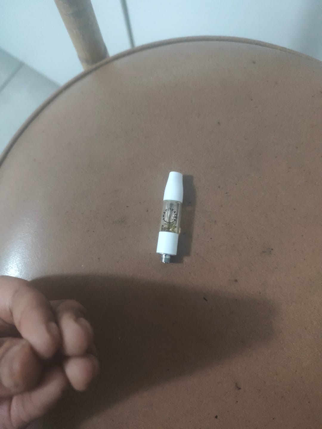 Customer photo review of THC Vape 1ml Postless Cartridge – Sour Diesel