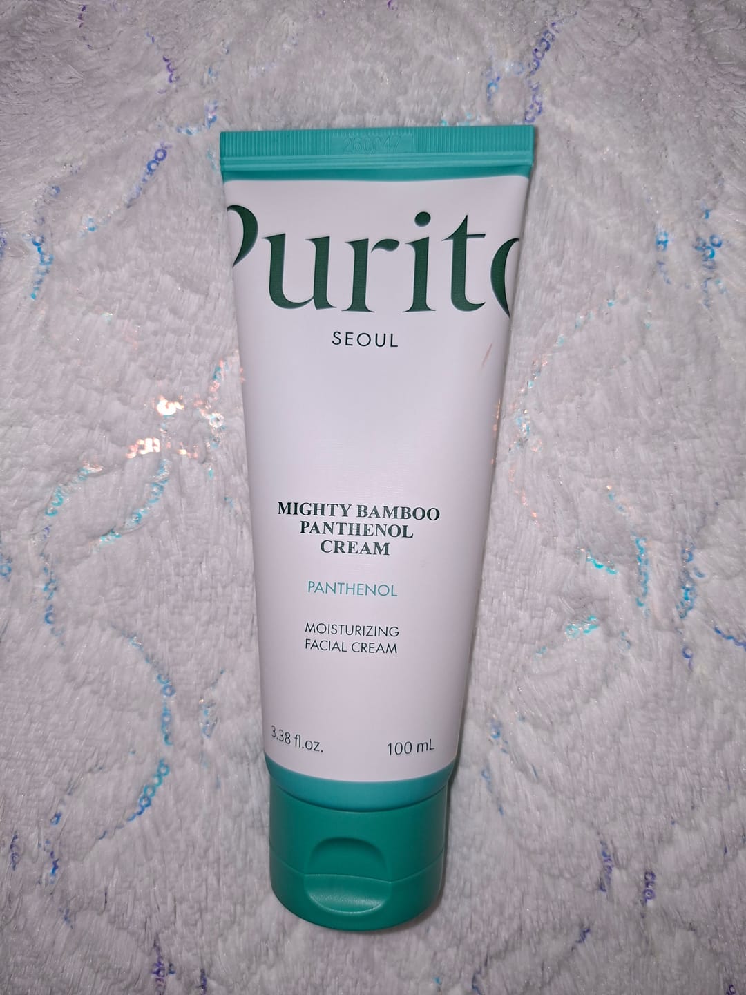 Customer photo review of Mighty Bamboo Panthenol Cream