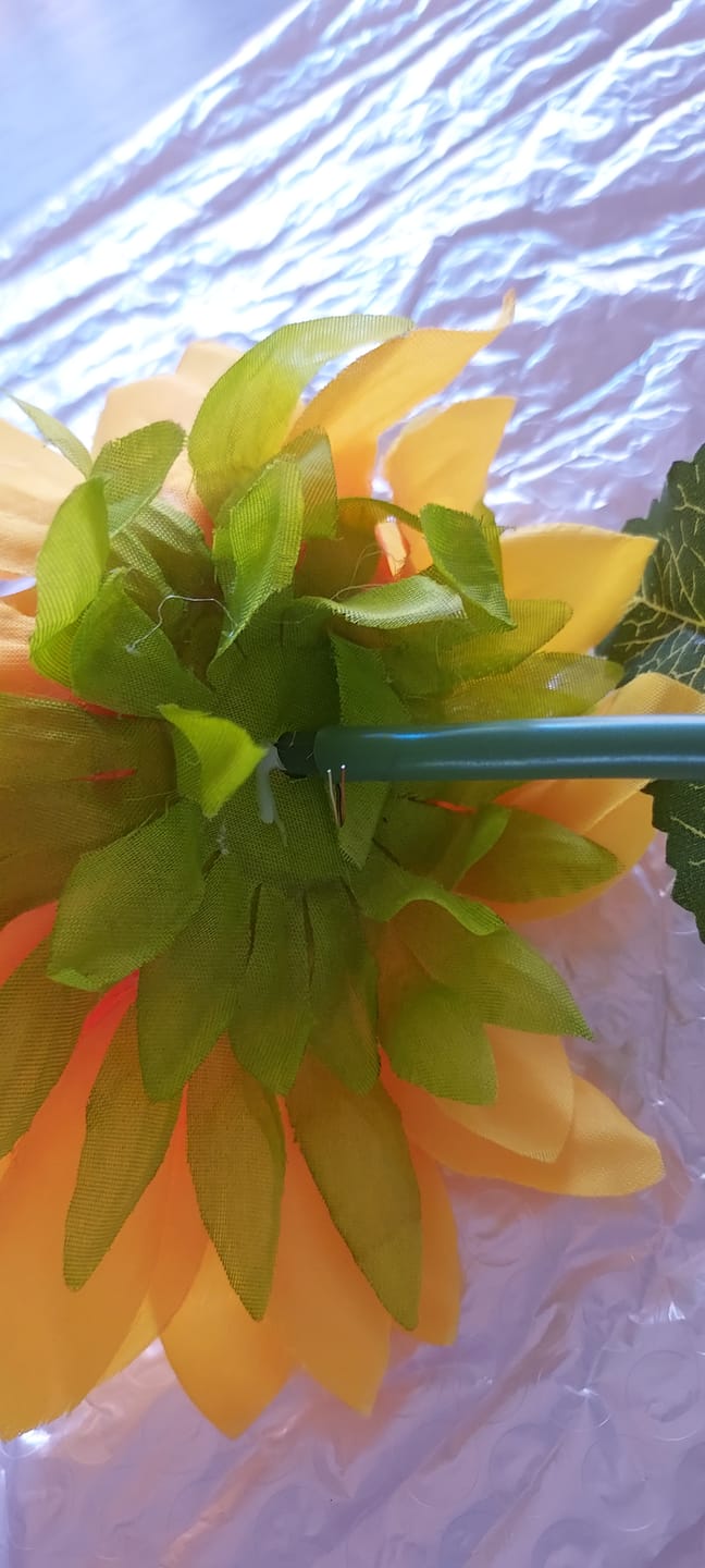 Customer photo review of GardenMate™ - Premium Solar Sunflower LED Lights