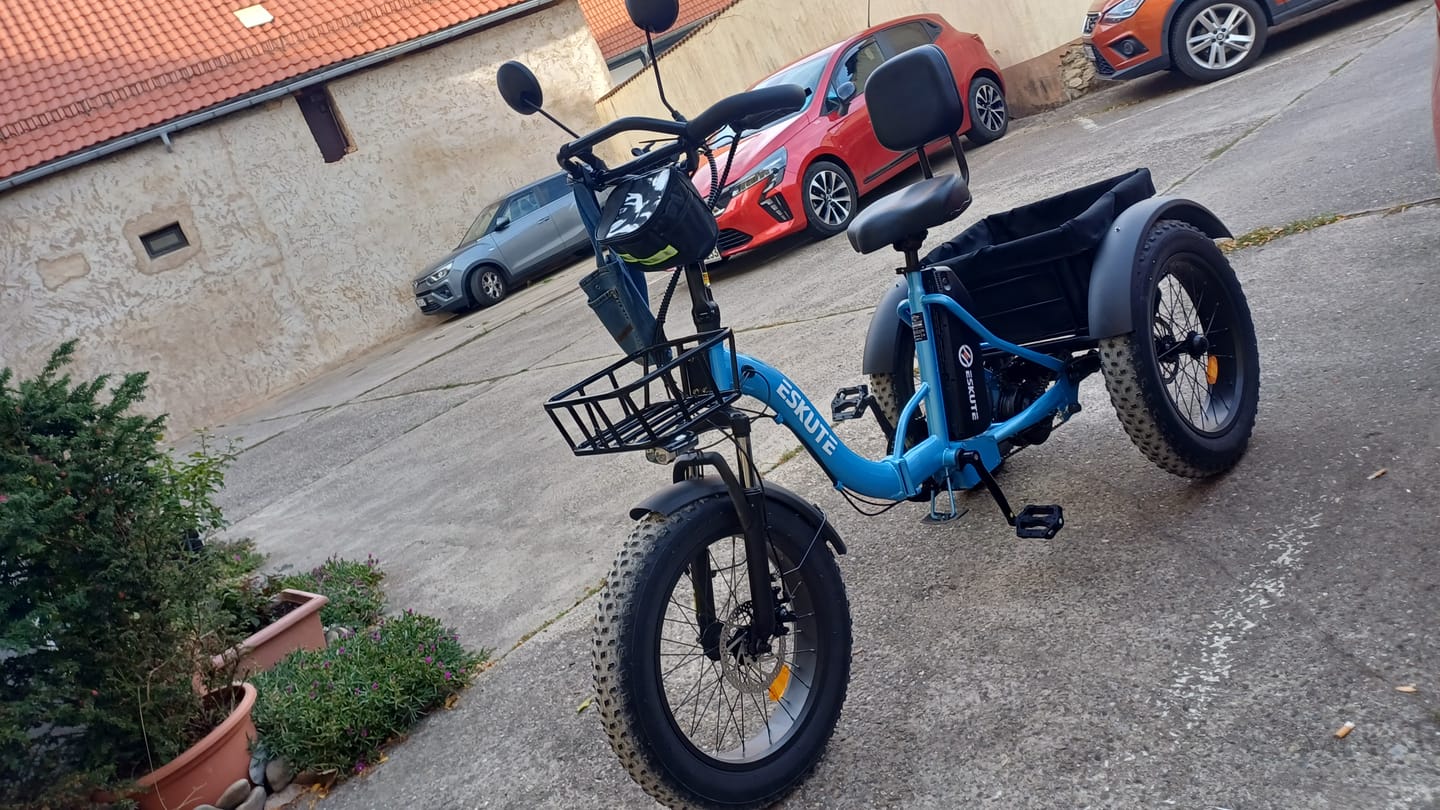 Customer photo review of Eskute T302 Pro Cargo E-Trike