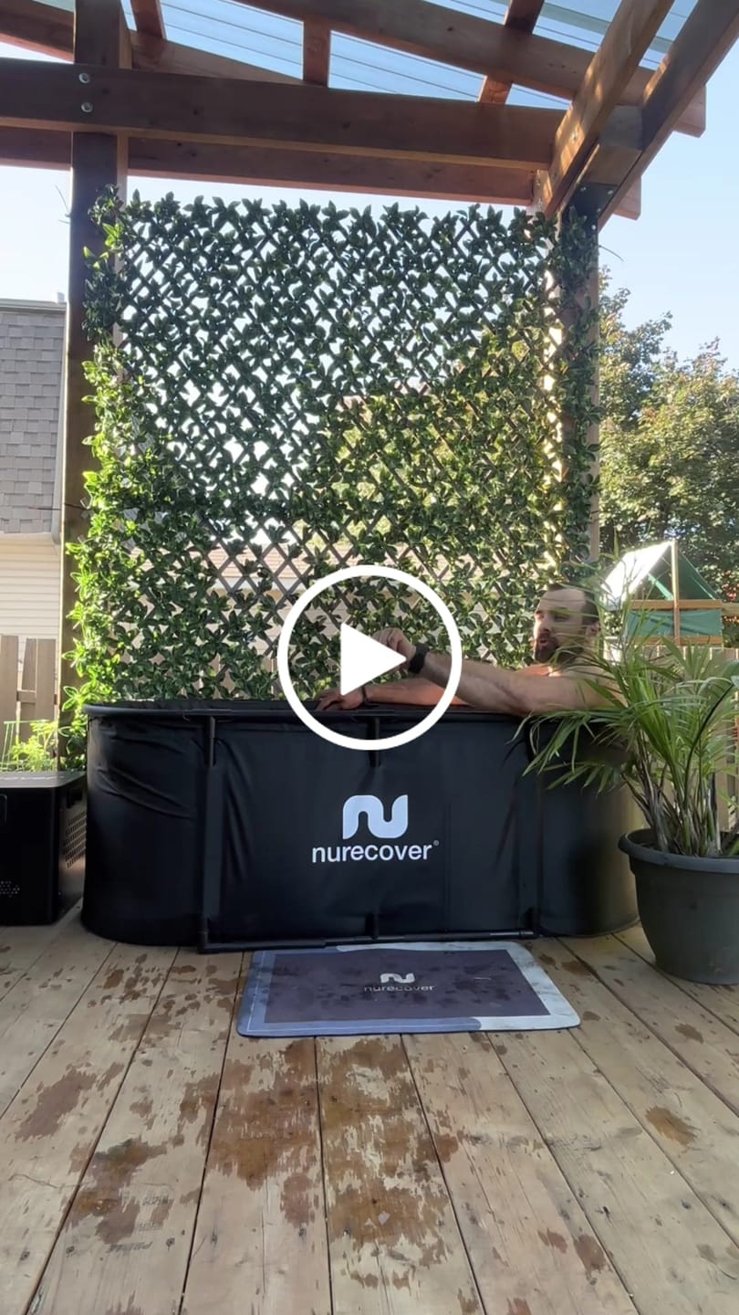 Customer video review of Plunge Ice Bath