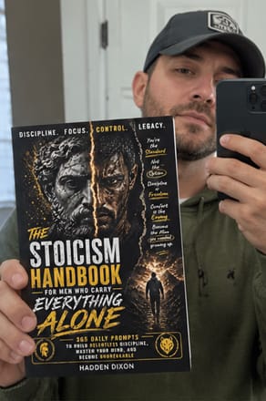 Customer photo review of The Stoicism Handbook for Men