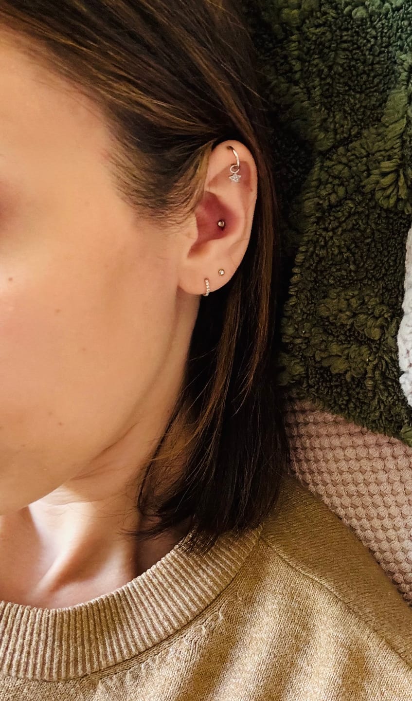 Customer photo review of Mini Star Rook Hoop