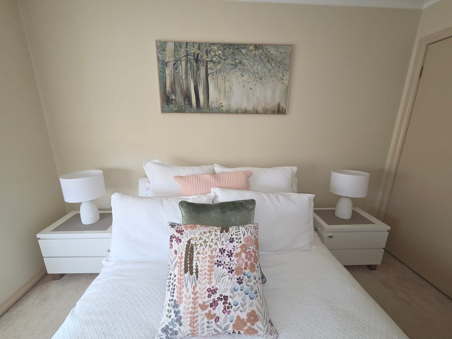 Customer photo review of Tree Textured Painting Canvas #TP027