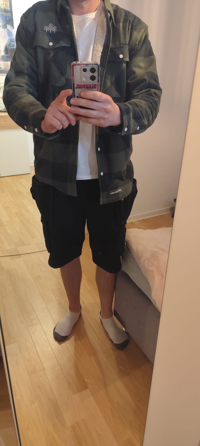 Customer photo review of Holzbrüder® Flanelljacke – Outlander (Green-Pine)