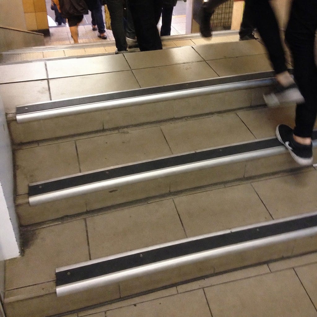 Customer photo review of Semi-Rounded Bullnose Anti-Slip Stair Nosing 73 x 39mm | 8 Colours