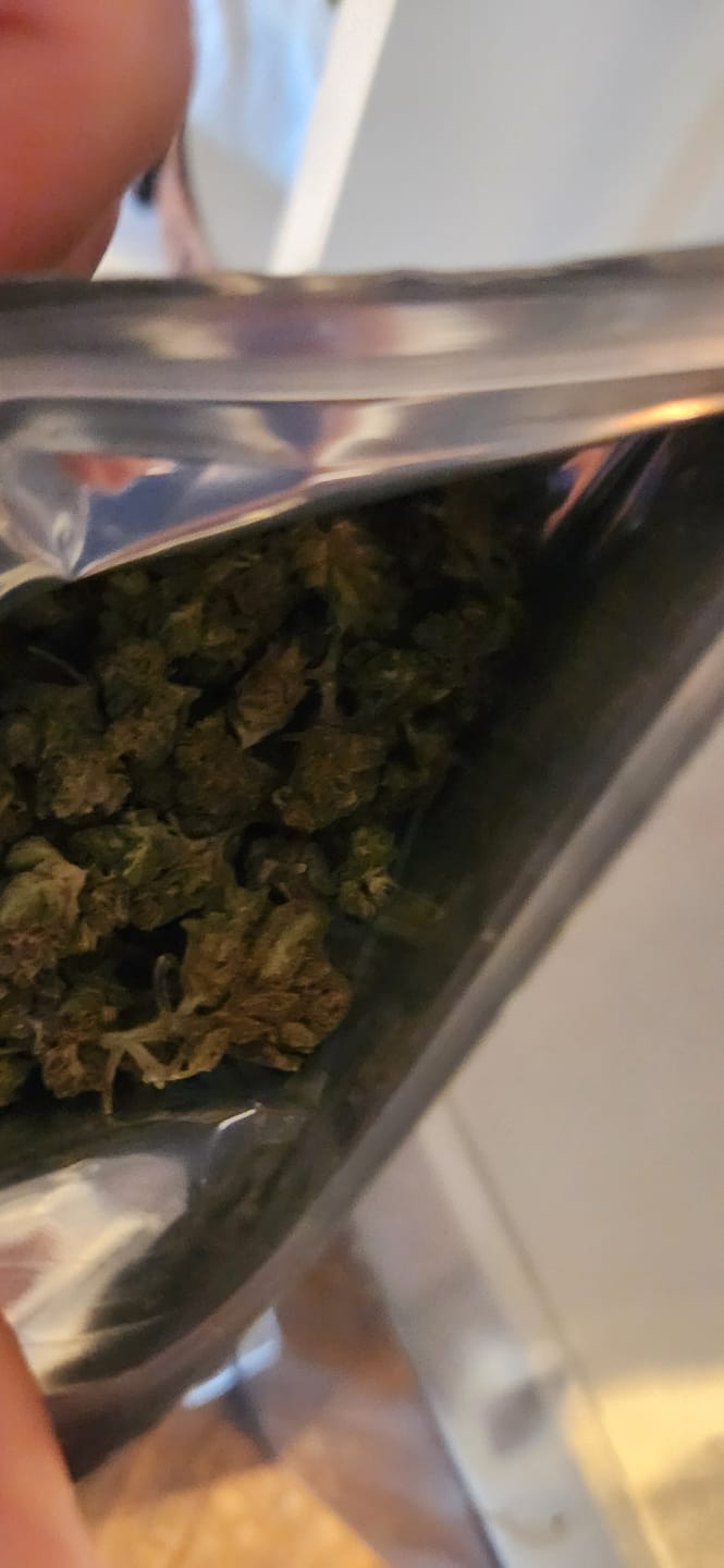 Customer photo review of Blue Lobster | THCA Flower Smalls