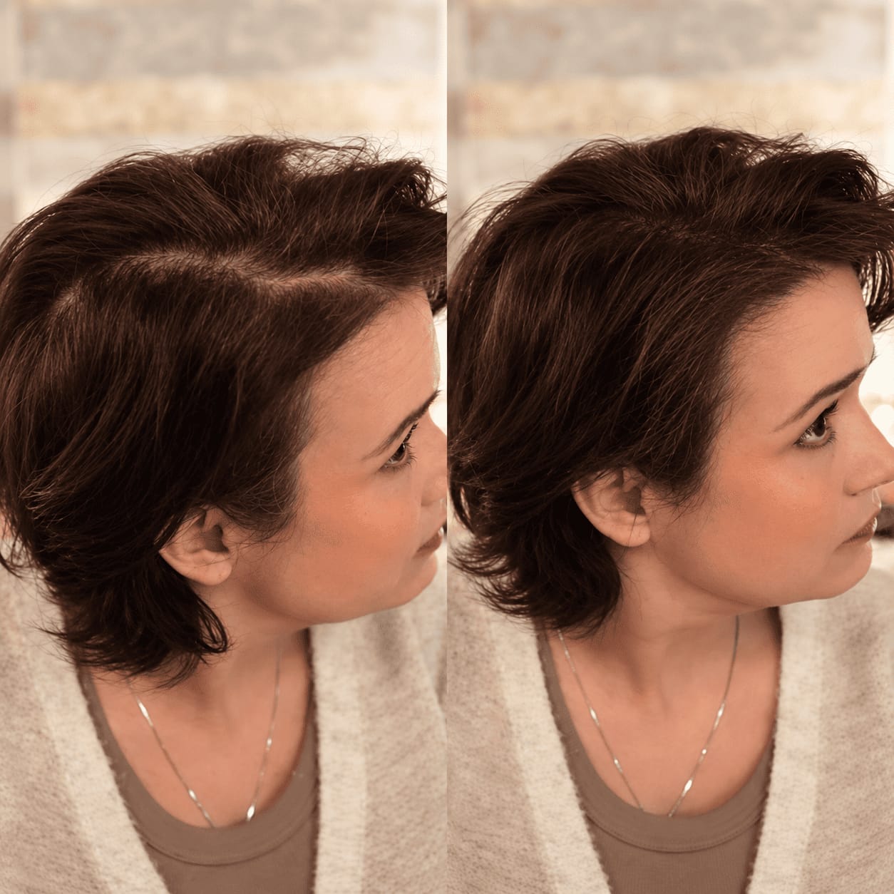 Customer photo review of Stick Corrector de Raíces y Canas