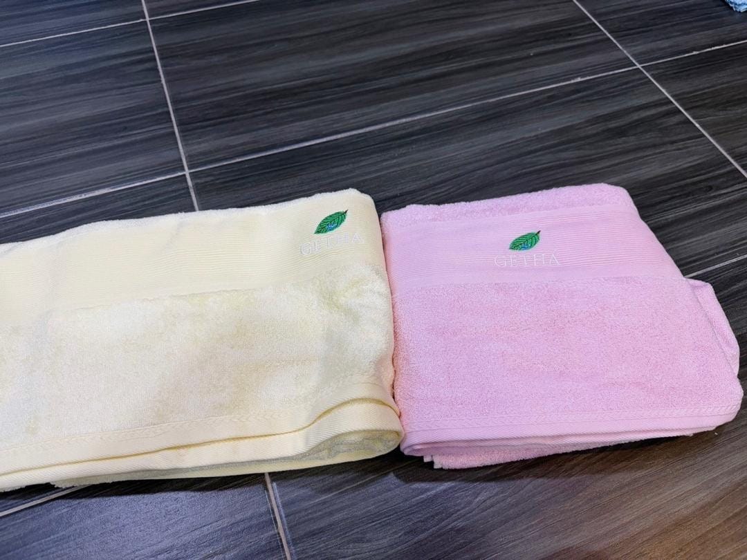 Customer photo review of Bamboo Bath Towel