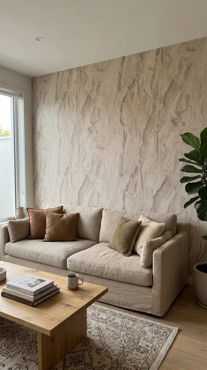 Customer photo review of Panneau PVC - Effet Pierre Gris - 250 x 120 cm – 100% Imperméable - 15 ans Garantie