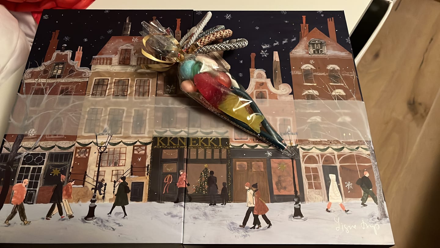 Customer photo review of KKNEKKI Haargummis Adventskalender 2026