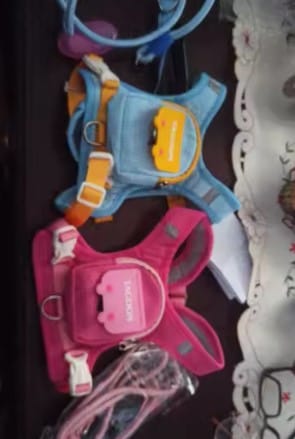 Customer photo review of Arnés-Mochila para perros