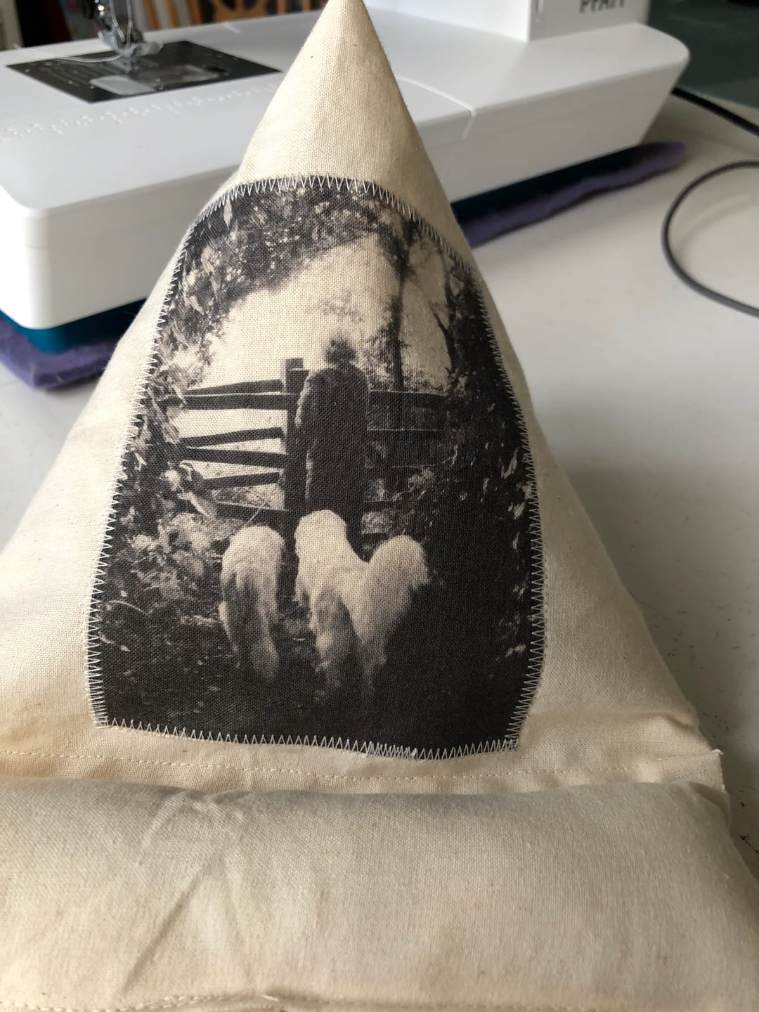 Customer photo review of Calico Fabric