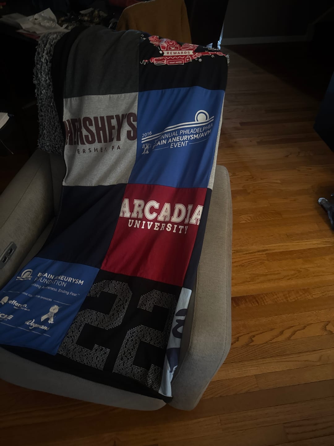 Customer photo review of Project Repat T-Shirt Quilt