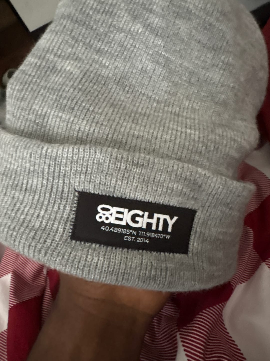 Customer photo review of 80eighty® GCS Gray Beanie