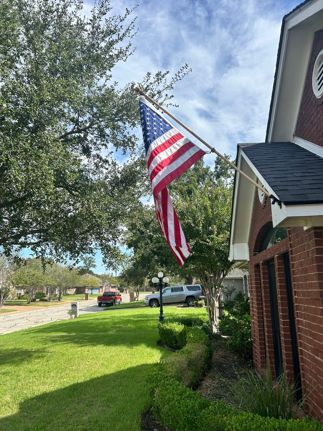 Customer photo review of 6' Flagpole