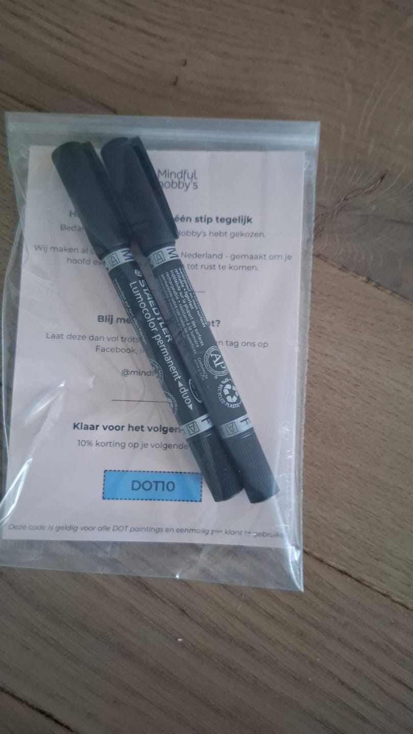 Customer photo review of Dot painting van eigen foto - gemaakt in Nederland